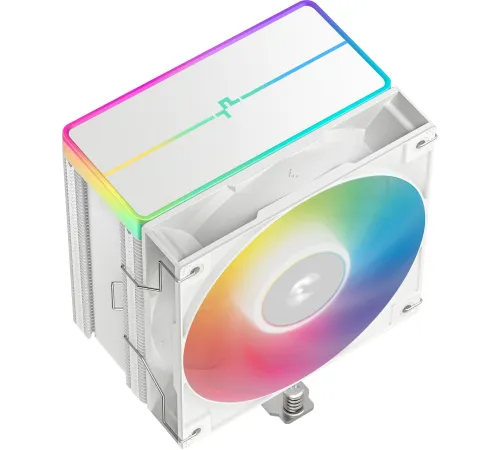 Вентилятор для процессора Deepсool AG500 ARGB V2 WH (Soc 1700/115X/1200/1851/AM5/AM4, 120mm, 1950rpm, 29.4 дБ, 240W, 3-pin, Al+Cu) (R-AG500-WHAMMN- Вентилятор для процессора Deepсool AG500 ARGB V2 WH (Soc 1700/115X/1200/1851/AM5/AM4, 120mm, 1950rpm, 29.4 дБ, 240W, 3-pin, Al+Cu) (R-AG500-WHAMMN-