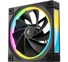 Вентилятор для корпуса Deepcool FL12R Reverse ARGB 120х120x25 черный 4-pin 33.9дБ (R-FL12R-BKAPN1-G)
