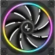 Вентилятор для корпуса Deepcool FL12R Reverse ARGB 120х120x25 черный 4-pin 33.9дБ (R-FL12R-BKAPN1-G)