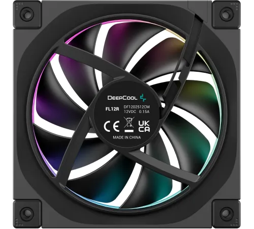 Вентилятор для корпуса Deepcool FL12R Reverse ARGB 120х120x25 черный 4-pin 33.9дБ (R-FL12R-BKAPN1-G) Вентилятор для корпуса Deepcool FL12R Reverse ARGB 120х120x25 черный 4-pin 33.9дБ (R-FL12R-BKAPN1-G)
