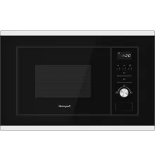 Микроволновая печь Weissgauff BMWO-207 Grill 20л. 800Вт черный/нержавеющая сталь (встраиваемая)