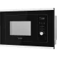Микроволновая печь Weissgauff BMWO-207 Grill 20л. 800Вт черный/нержавеющая сталь (встраиваемая)