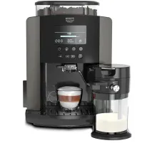 Кофемашина Krups Arabica Latte EA819E10 1450Вт черный/коричневый