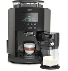 Кофемашина Krups Arabica Latte EA819E10 1450Вт черный/коричневый