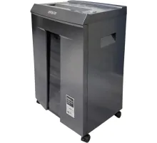 Шредер Office Kit S300 0,8x5 черный (секр.P-7) фрагменты 8лист. 33лтр. пл.карты CD