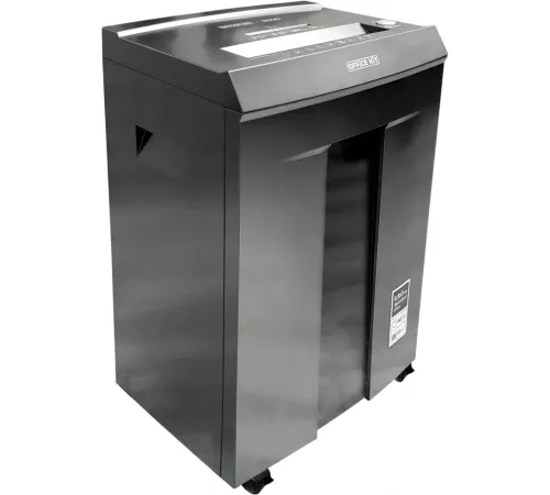 Шредер Office Kit S300 0,8x5 черный (секр.P-7) фрагменты 8лист. 33лтр. пл.карты CD