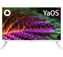 Телевизор LED BBK 24" 24LEX-7242/TS2C (W) Яндекс.ТВ белый FULL HD 50Hz DVB-T2 DVB-C DVB-S2 USB WiFi Smart TV (RUS)