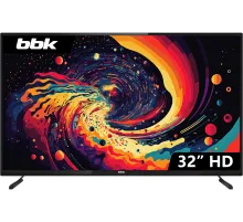 Телевизор LED BBK 32" 32LEM-1028/TS2C (B) черный HD 60Hz DVB-T DVB-T2 DVB-C DVB-S2 USB (RUS)