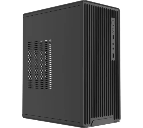 Корпус Accord ACC-M258-02B черный без БП ATX 4x120mm 2xUSB2.0 audio