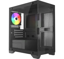 Корпус Accord ACC-350-02B черный без БП mATX 1x120mm 1xUSB2.0 1xUSB3.0 1xUSB3.1 audio