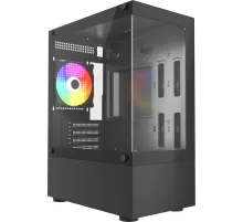 Корпус Accord ACC-285-02B черный без БП mATX 1x120mm 1xUSB2.0 1xUSB3.0 1xUSB3.1 audio