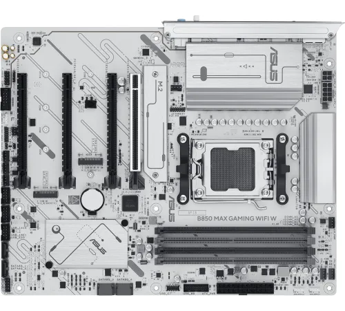 Материнская плата Asus B850 MAX GAMING WIFI W SocketAM5 AMD B850 4xDDR5 ATX AC`97 8ch(7.1) 2.5Gg RAID+HDMI+DP