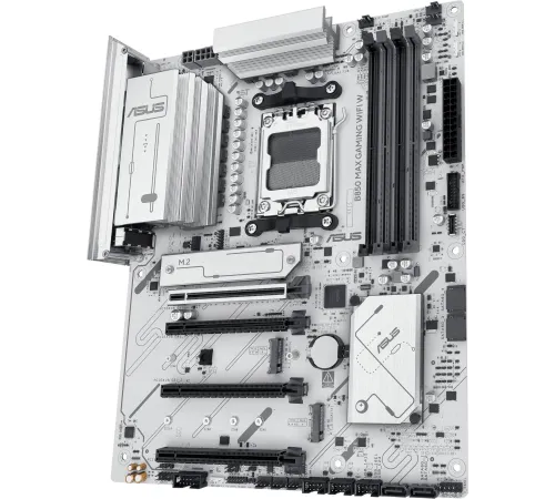 Материнская плата Asus B850 MAX GAMING WIFI W SocketAM5 AMD B850 4xDDR5 ATX AC`97 8ch(7.1) 2.5Gg RAID+HDMI+DP