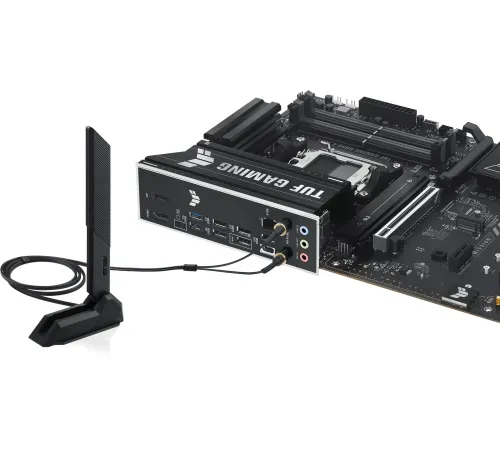 Материнская плата Asus TUF GAMING B850-E WIFI SocketAM5 AMD B850 4xDDR5 ATX AC`97 8ch(7.1) 2.5Gg RAID+HDMI+DP