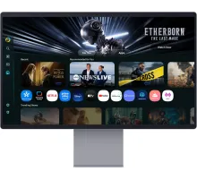Монитор Samsung 32" Odyssey OLED G8 LS32FM902SIXCI серебристый OLED LED 16:9 HDMI матовая HAS Piv 260cd 178гр/178гр 3840x2160 DP 4K USB 8.4кг