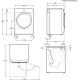 Сушильная машина Electrolux EW9D4854KE пан.англ. белый
