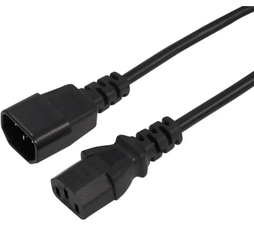 Шнур сетевой IEC 320 C13 – IEC 320 C14 3x0,75мм², длина 5м REXANT