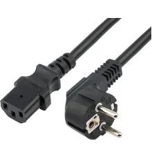 Шнур сетевой СЕЕ 7/7 (Schuko) – IEC 320 C13 3x0,75мм², длина 0,6м REXANT
