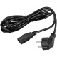Шнур сетевой СЕЕ 7/7 (Schuko) – IEC 320 C13 3x0,75мм², длина 0,6м REXANT