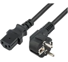 Шнур сетевой СЕЕ 7/7 (Schuko) – IEC 320 C13 3x1,0мм², длина 0,6м REXANT