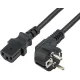 Шнур сетевой СЕЕ 7/7 (Schuko) – IEC 320 C13 3x1,0мм², длина 3м REXANT