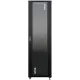 Шкаф коммутационный NTSS Премиум (NTSS-R42U6060GS-1BL) напольный 42U 600x600мм пер.дв.стекл металл 900кг черный 510мм 86кг 1987мм 20 металл