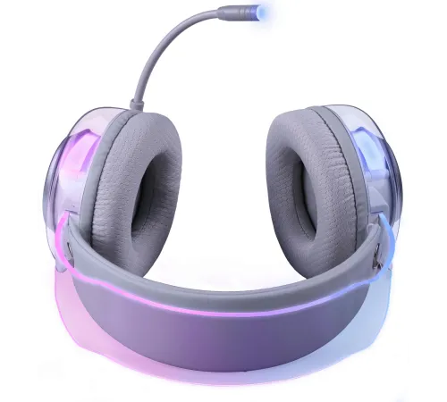 Игровая гарнитура DEFENDER (62490) Glitch белый, RGB