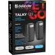 Петличный микрофон DEFENDER (64139) Talky-139 wrls, черный, кейс, 2шт