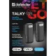 Петличный микрофон DEFENDER (64139) Talky-139 wrls, черный, кейс, 2шт