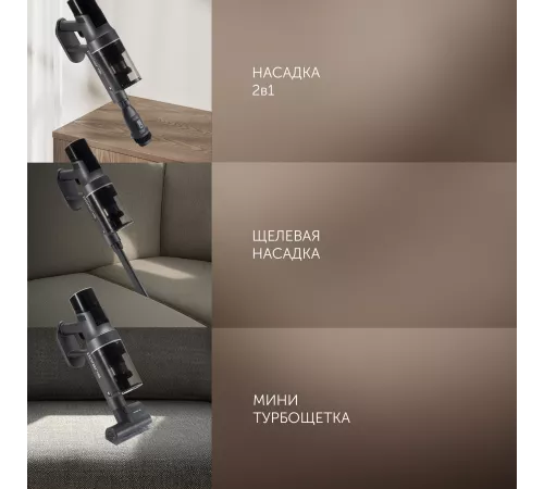 Пылесос Polaris PVCSDC 8001 450Вт графит (в компл.:3мешка)