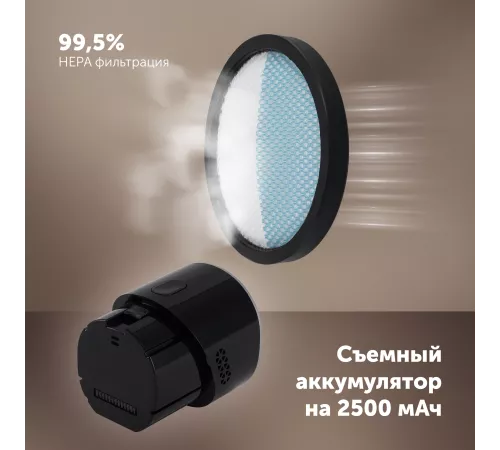 Пылесос Polaris PVCSDC 8001 450Вт графит (в компл.:3мешка)