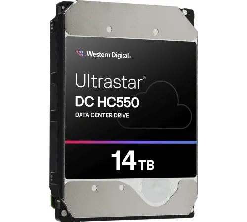 Жесткий диск WD SATA-III 16TB 0F38468 WUH721816ALE6L4 Server Ultrastar DC HC550 512E (7200rpm) 512Mb 3.5"