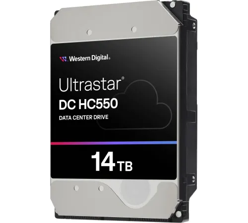 Жесткий диск WD SATA-III 16TB 0F38468 WUH721816ALE6L4 Server Ultrastar DC HC550 512E (7200rpm) 512Mb 3.5"