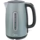 Чайник электрический Midea MK-8025 1.7л. 2200Вт серый корпус: стекло/металл/пластик