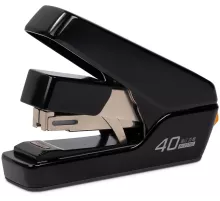 Степлер настольный Deli 0370SBLACK Exceed 24/6 26/6 (40листов) снижение усилия черный 100скоб коробка