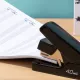 Степлер настольный Deli 0370SBLACK Exceed 24/6 26/6 (40листов) снижение усилия черный 100скоб коробка