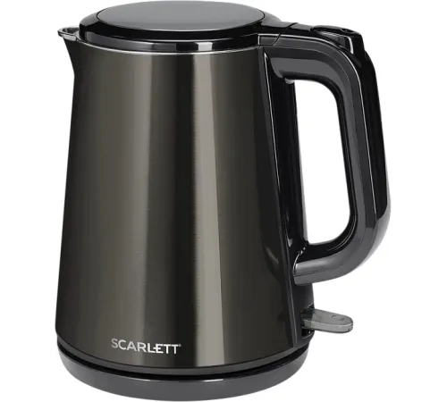 Чайник электрический Scarlett SC-EK21S58 1л. 1200Вт черный корпус: металл/пластик Чайник электрический Scarlett SC-EK21S58 1л. 1200Вт черный корпус: металл/пластик