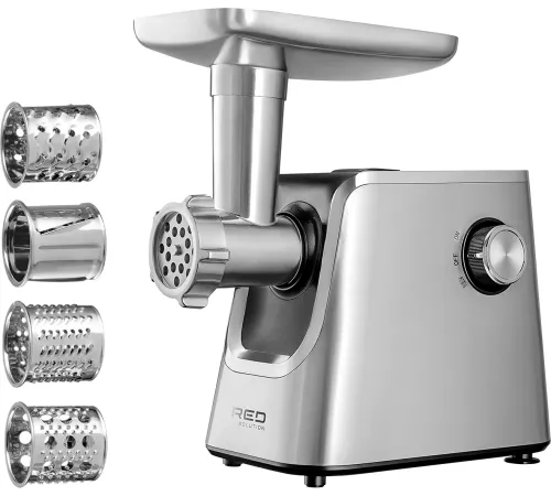 Мясорубка Red Solution MG128-6 2000Вт серебристый