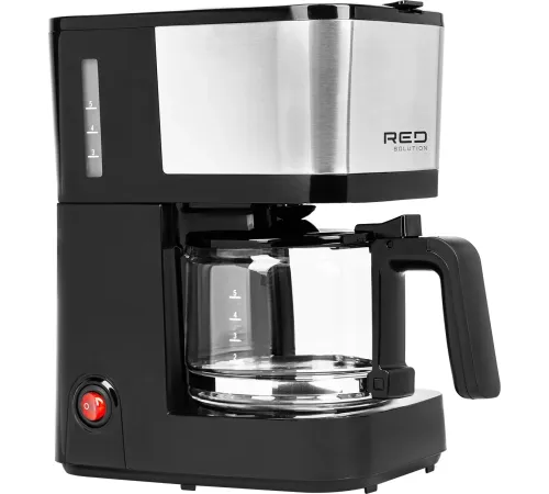 Кофеварка капельная Red Solution CM1534 600Вт черный/серебристый Кофеварка капельная Red Solution CM1534 600Вт черный/серебристый