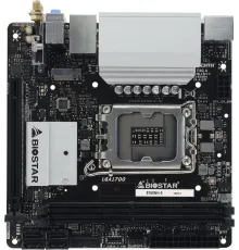 Материнская плата Biostar B760NH-E Soc-1700 Intel B760 2xDDR5 mini-ITX AC`97 8ch(7.1) 2.5Gg RAID+HDMI+DP