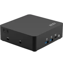 Неттоп MSI Cubi NUC AI 1UMG-043XRU Core Ultra 5 125H (1.2) 16Gb SSD512Gb Graphics CR без ОС 2xGbitEth WiFi BT 120W черный (9S6-B20911-043)