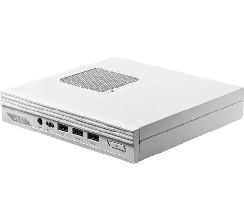 Неттоп MSI Pro DP10 12M-279XRU i3 1215U (1.2) 8Gb SSD512Gb UHDG без ОС 2.5xGbitEth WiFi BT 120W белый (9S6-B0A622-279)