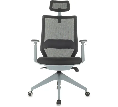 Кресло руководителя Бюрократ MC-G611NL-H черный Elastic-102 с подголов. крестов.4-луч. пластик пластик серый