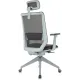 Кресло руководителя Бюрократ MC-G611NL-H черный Elastic-102 с подголов. крестов.4-луч. пластик пластик серый