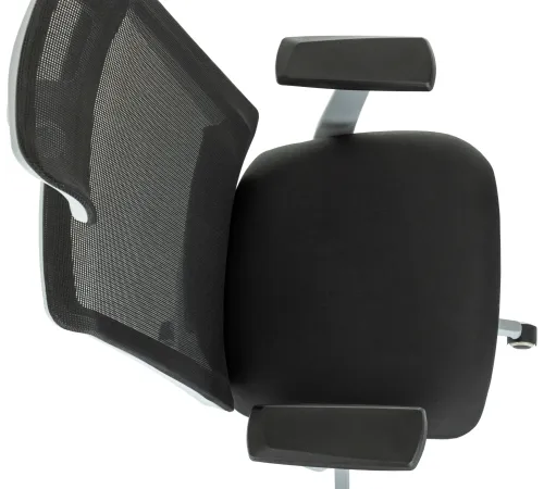 Кресло руководителя Бюрократ MC-G611NL-H черный Elastic-102 с подголов. крестов.4-луч. пластик пластик серый