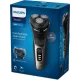 Бритва роторная Philips S3242/12 питан.:аккум. черный/серебристый