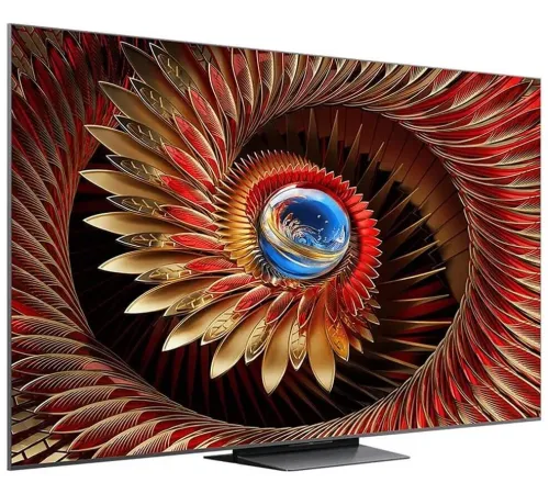 Телевизор QLED TCL 75" 75C8K черный 4K Ultra HD 120Hz DVB-T DVB-T2 DVB-C DVB-S DVB-S2 USB WiFi Smart TV