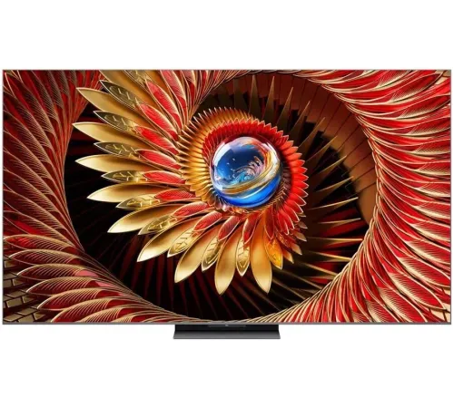 Телевизор QLED TCL 85" 85C8K черный 4K Ultra HD 120Hz DVB-T DVB-T2 DVB-C DVB-S DVB-S2 USB WiFi Smart TV