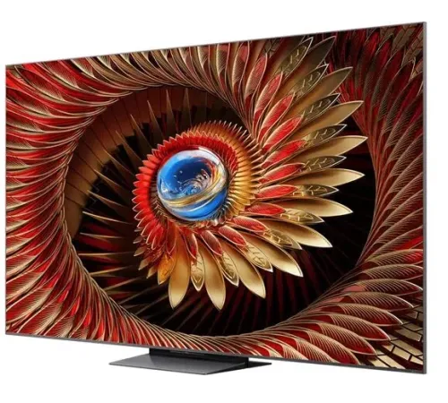 Телевизор QLED TCL 85" 85C8K черный 4K Ultra HD 120Hz DVB-T DVB-T2 DVB-C DVB-S DVB-S2 USB WiFi Smart TV