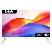 Телевизор LED BBK 24" 24LEM-1042/TS2C (W) белый HD 60Hz DVB-T2 DVB-C USB (RUS)